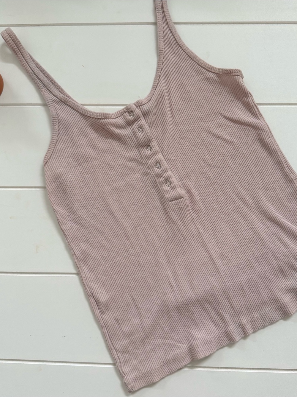 Pink Brandy Melville Ribbed Tank